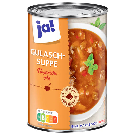 ja! Gulaschsuppe 400ml