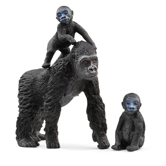 Schleich 42601 Flachland Gorilla Familie