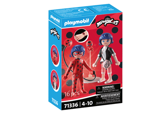 Playmobil 71336 Miraculous: Marinette & Ladybug