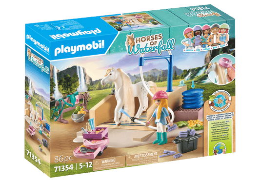 Playmobil 71354 Isabella & Lioness mit Waschplatz