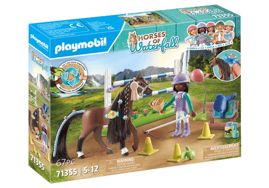 Playmobil 71355 Zoe & Blaze mit Turnierparcours