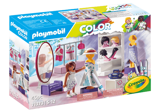 Playmobil 71373 PLAYMOBIL Color: Fashion Design Set