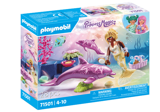 Playmobil 71501 Meerjungfrau mit Delfinen