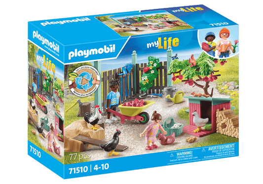 Playmobil 71510 Kleine Hühnerfarm im Tiny House Garten