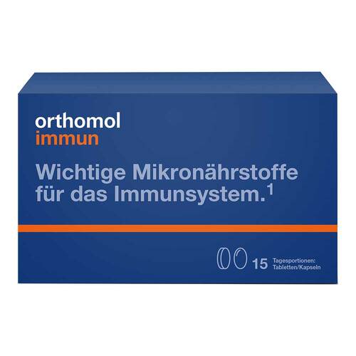 Orthomol Immun 15 Tabletten / Kapseln Kombipackung 1 St