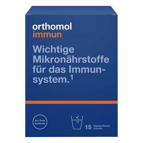 Orthomol Immun Granulat Beutel 15 St