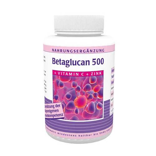 Betaglucan 500 + Vitamin C + Zink Kapseln 90 St