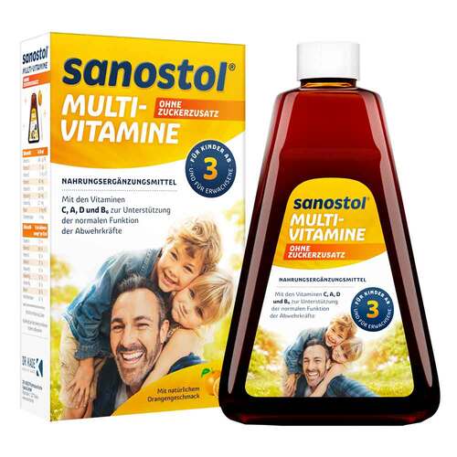 Sanostol ohne Zuckerzusatz 460 ml