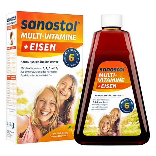 Sanostol plus Eisen Saft 460 ml