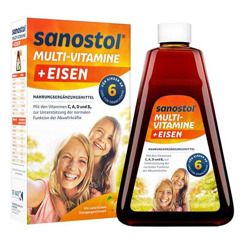 Sanostol plus Eisen Saft 230 ml