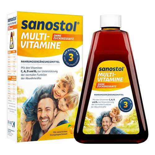 Sanostol ohne Zuckerzusatz 230 ml