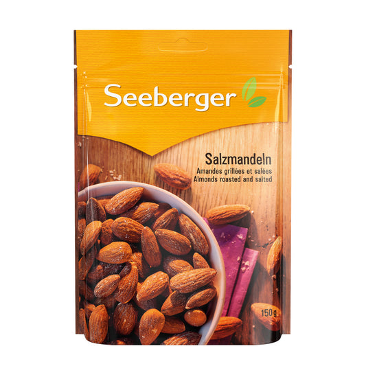 SEEBERGER SALZMANDELN GEROESTET 150 G