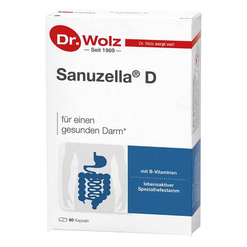 Sanuzella D Zellulose Kapsel 60 St