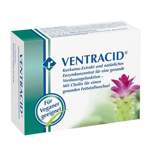 Ventracid Tabletten mit Kurkuma und Cholin 100 St