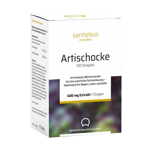 Sanhelios Artischocke Dragees 100 St