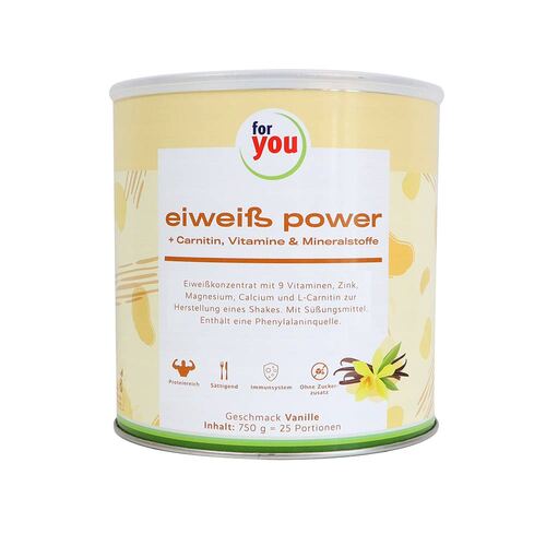 For You Eiweiß Power Vanille 750 g