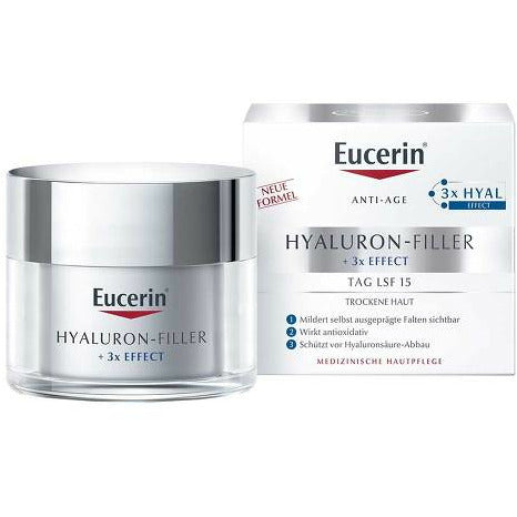 Eucerin® Hyaluron-Filler 건성 피부용 데이 크림 with SPF 15 50ml