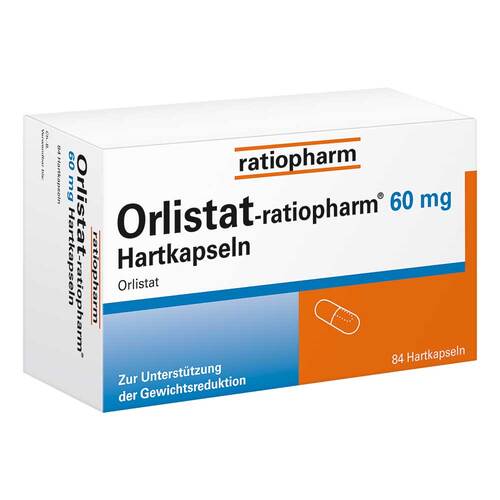 Orlistat ratiopharm 60 mg Hartkapseln 84 St