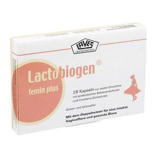 Lactobiogen femin plus Kapseln 28 St