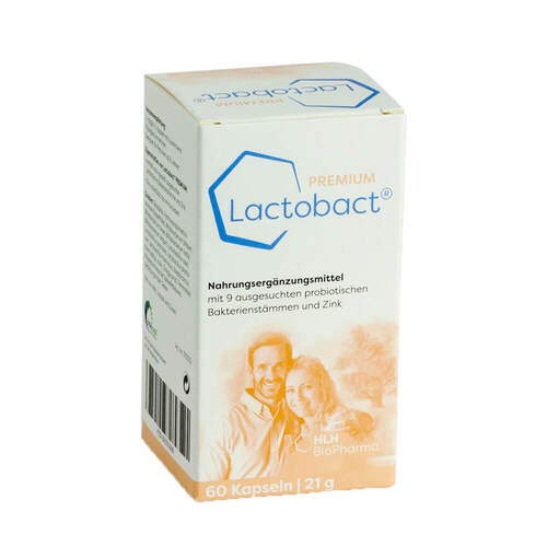 Lactobact Premium magensaftresistente Kapseln 60 St