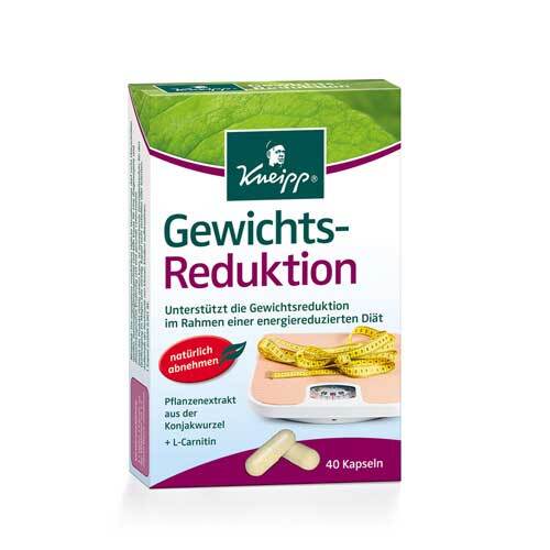 Kneipp Gewichtsreduktion Kapseln 40 St