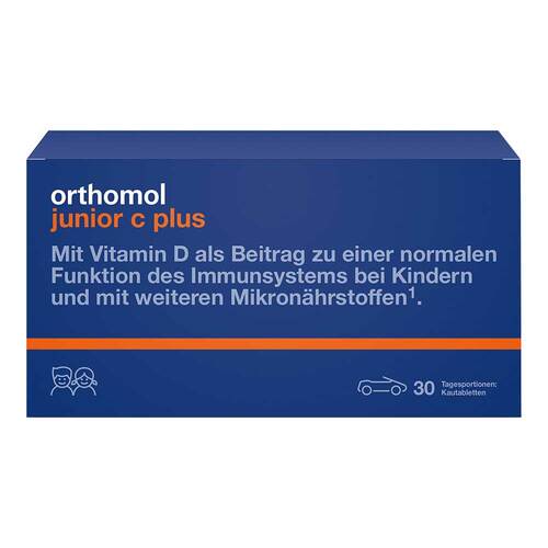 Orthomol Junior C plus Kautabletten Waldfrucht 30 St