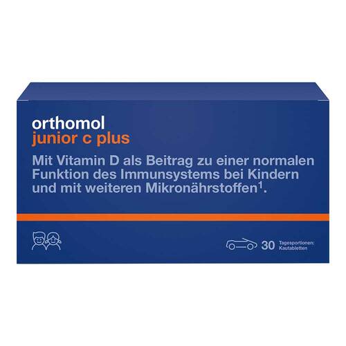 Orthomol Junior C plus Kautabletten Mandarine-Orange 30 St