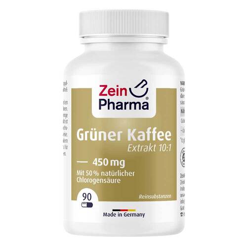 Grüner Kaffee Extrakt 450 mg Kapseln 90 St