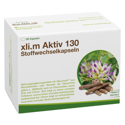 Xlim Aktiv 130 Stoffwechselkapseln 90 St