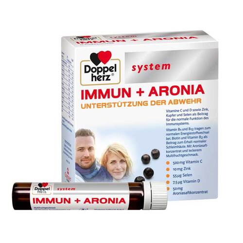 Doppelherz system Immun+Aronia Ampullen 10 St