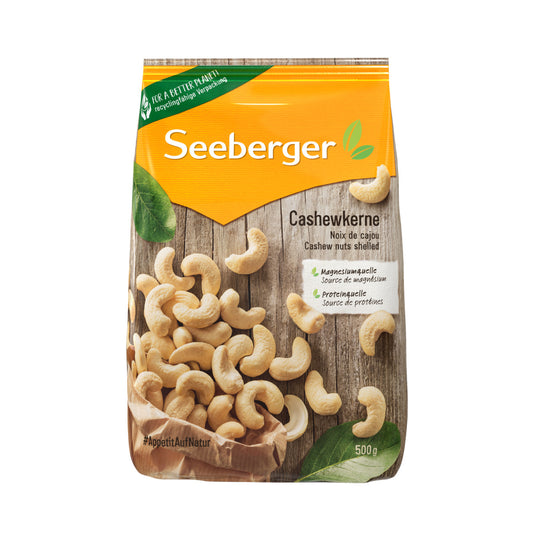 SEEBERGER CASHEWKERNE 500 G