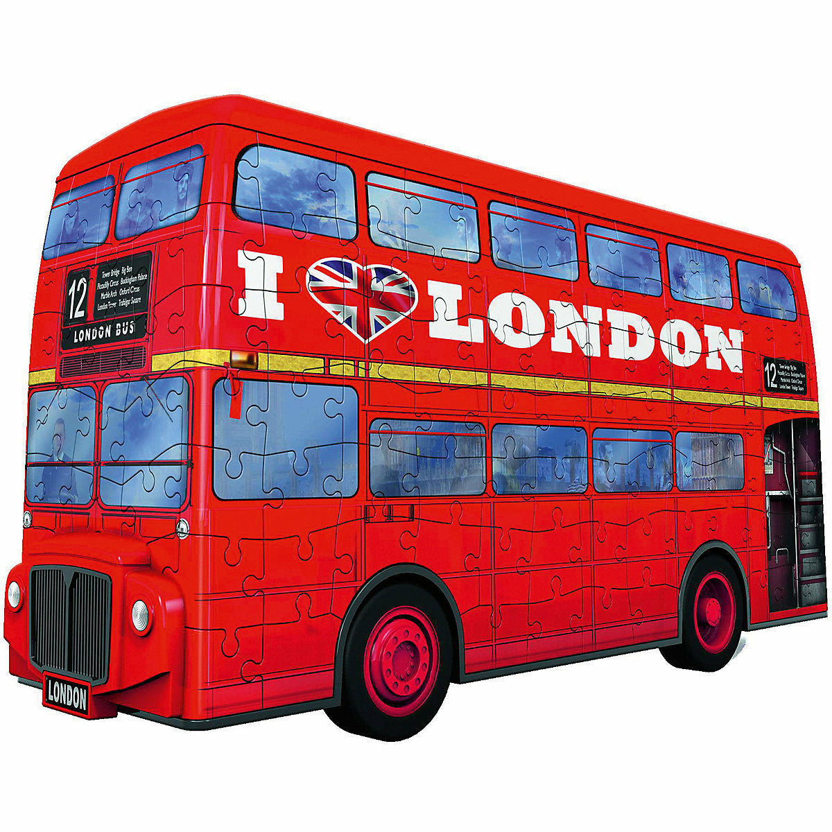 Ravensburger 3D-Puzzle, 216 Teile, London Bus