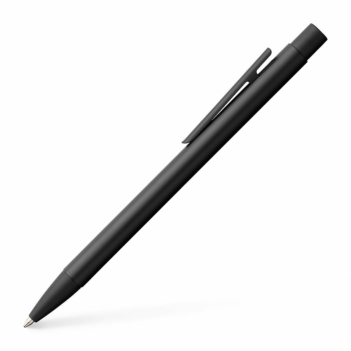 Faber-CastellEdelstahl-Kugelschreiber NEO Slim, schwarz, M, inkl. Großraum-Mine