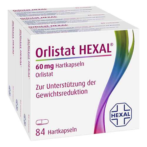 Orlistat HEXAL® 60 mg Hartkapseln 3X84 St