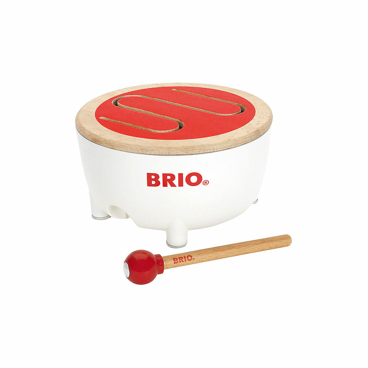 BRIO 목제 베이비 드럼