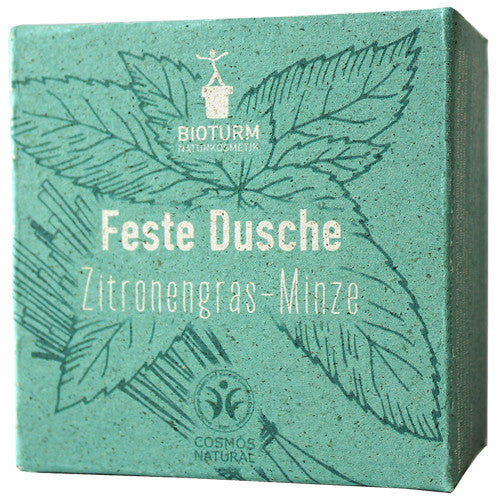 BIOTURM Feste Dusche Zitronengras-Minze 100 g