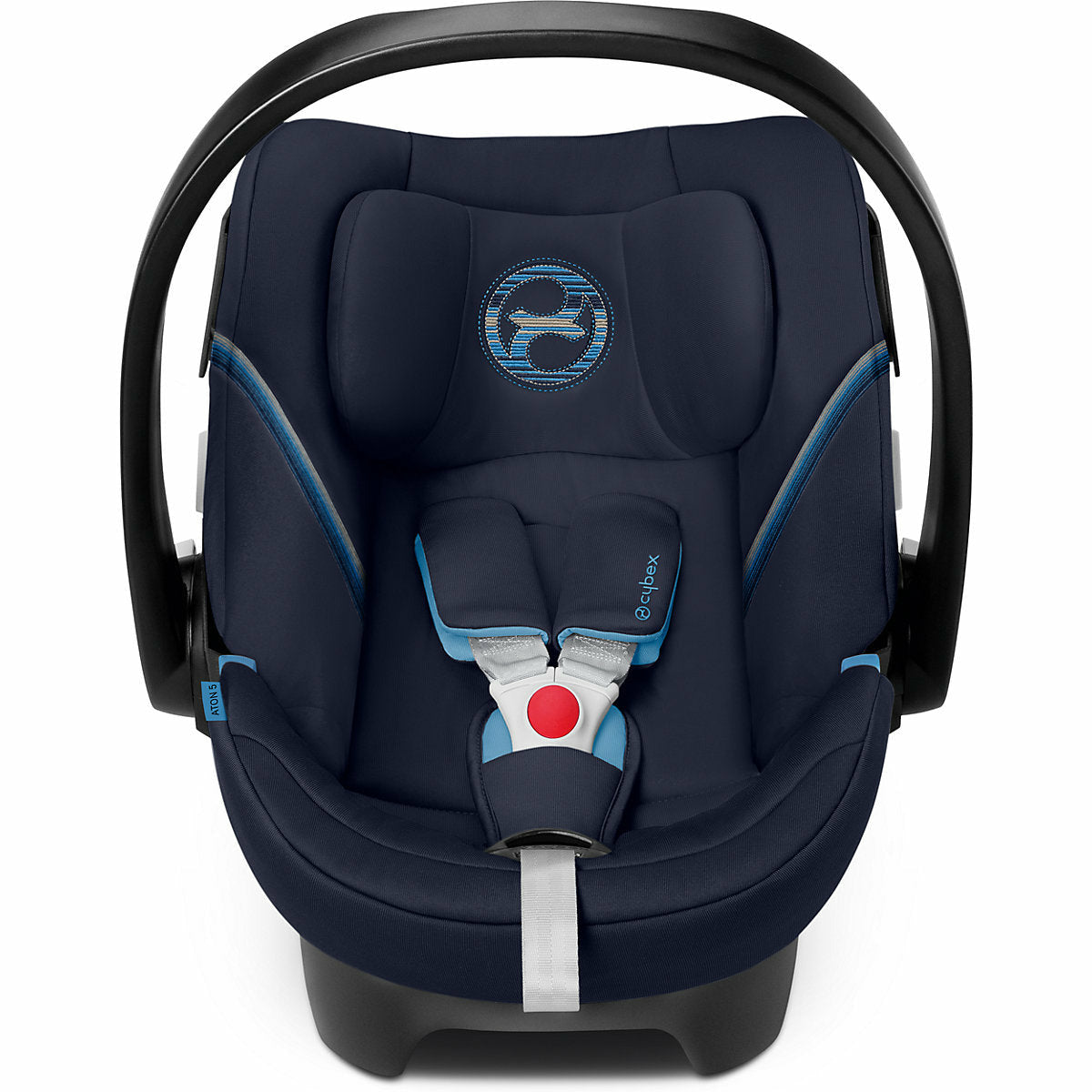 CYBEXBabyschale Aton 5, Gold-Line, Navy Blue