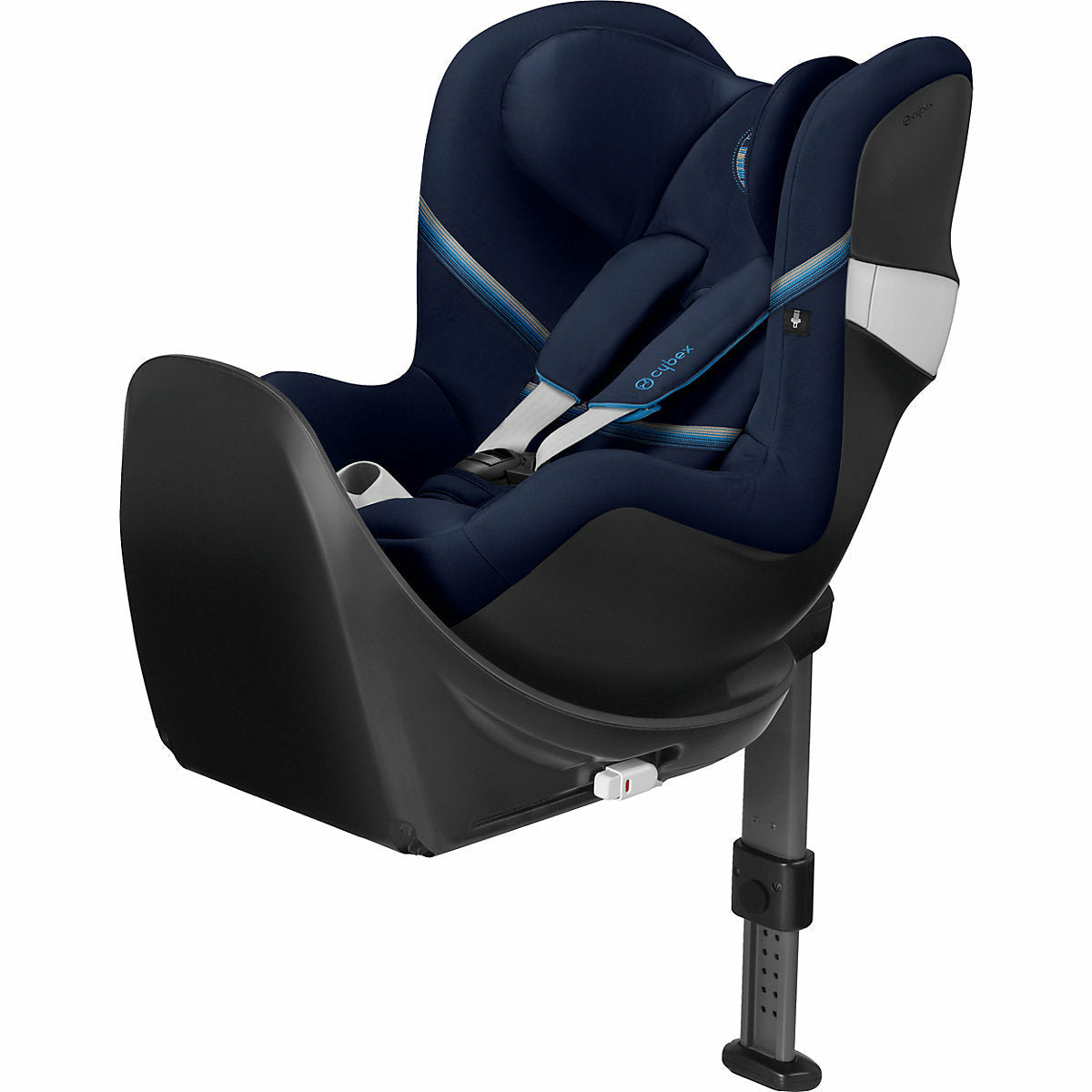 CYBEX Sirona M2 i-Size 카시트 베이스 M, 골드 라인, 네이비 블루 포함