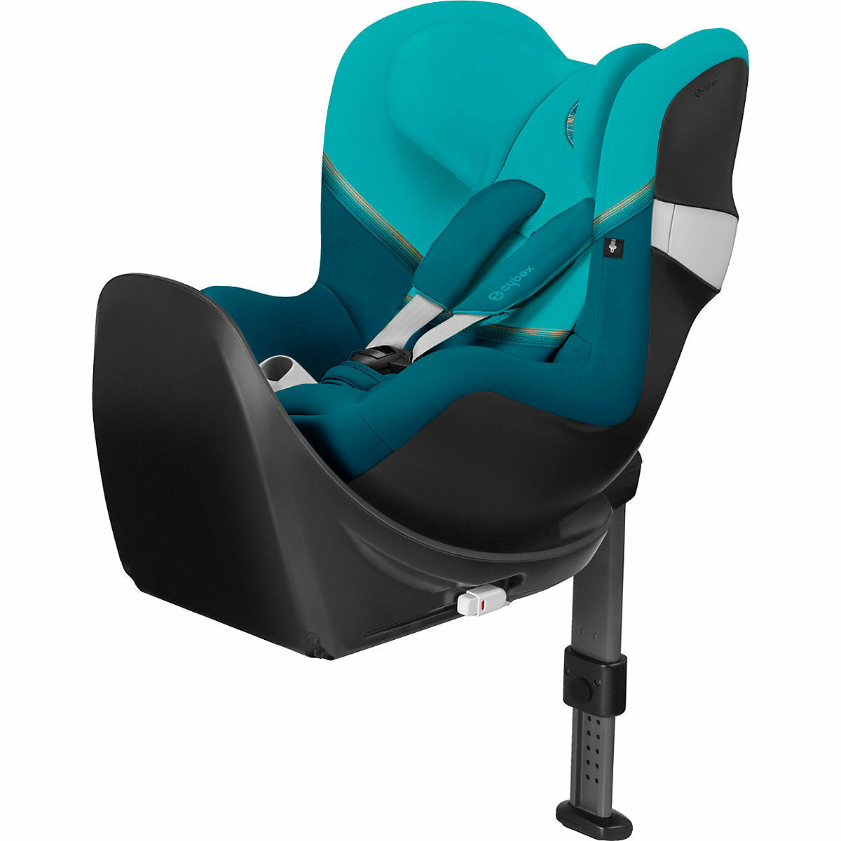 CYBEXAuto-Kindersitz Sirona M2 i-Size inkl. Base M, Gold-Line, River Blue