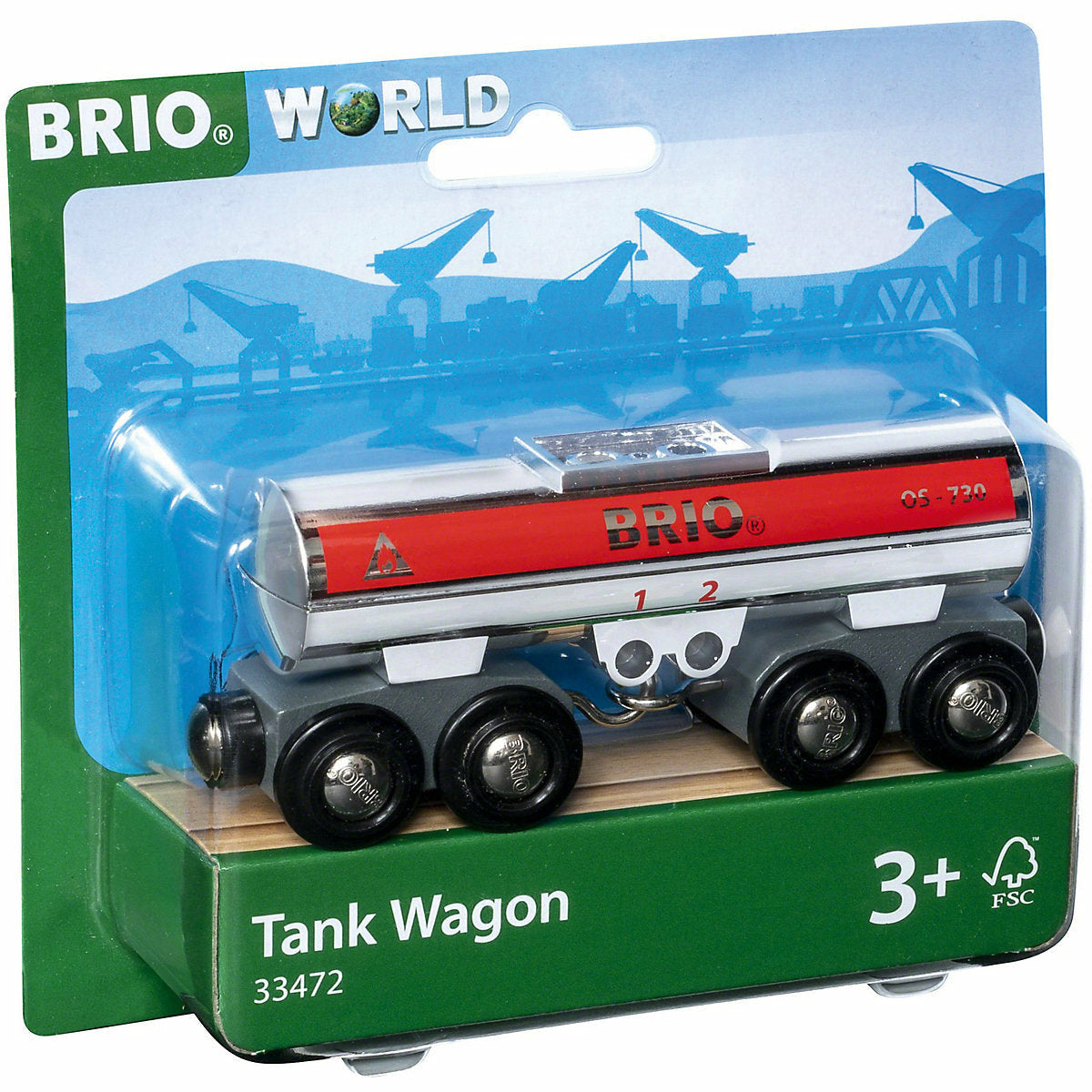 BRIO Tankwagen silber