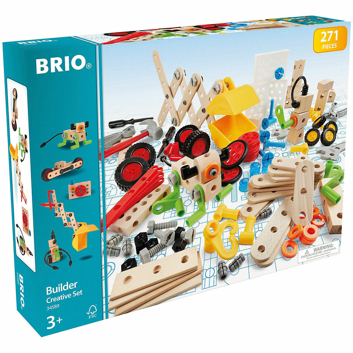 BRIO Builder 유치원 세트, 271개.