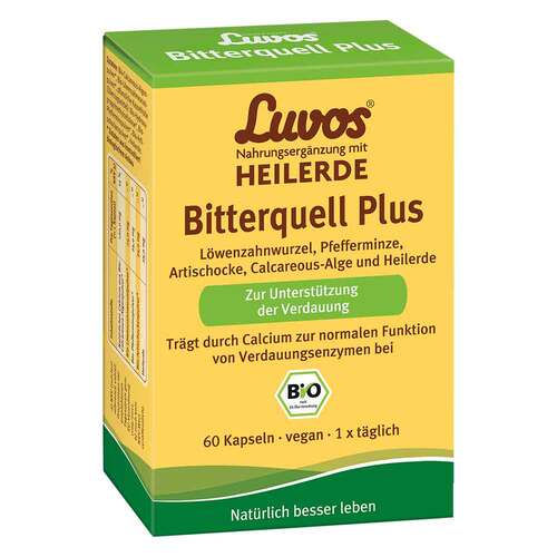 Luvos Heilerde Bio Bitterquell Plus Kapseln 60 St