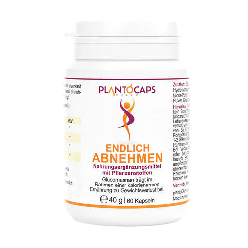 Plantocaps Endlich Abnehmen Kapseln 60 St