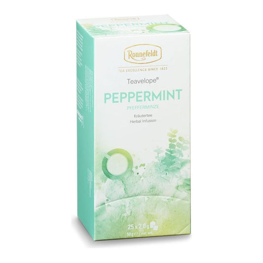 Teavelope Peppermint (Pfefferminze) Kräutertee 25 Teebeutel