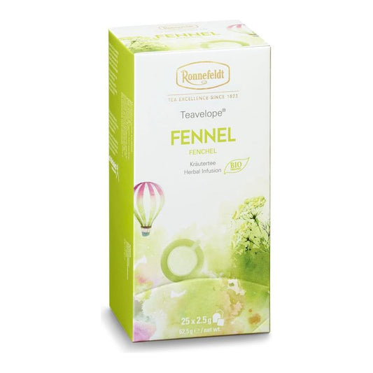 Teavelope Fennel (Fenchel) BIO * Kräutertee 25 Teebeutel