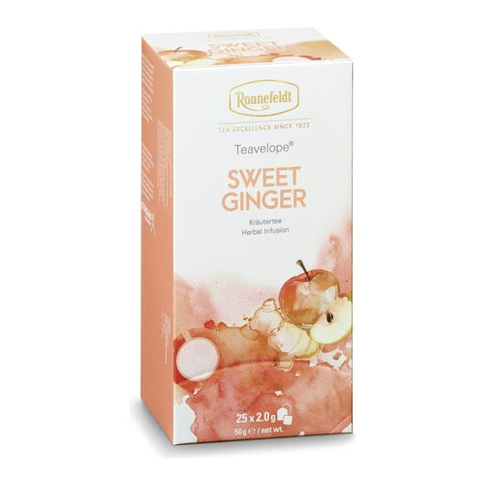 Teavelope Sweet Ginger Kräutertee 25 Teebeutel