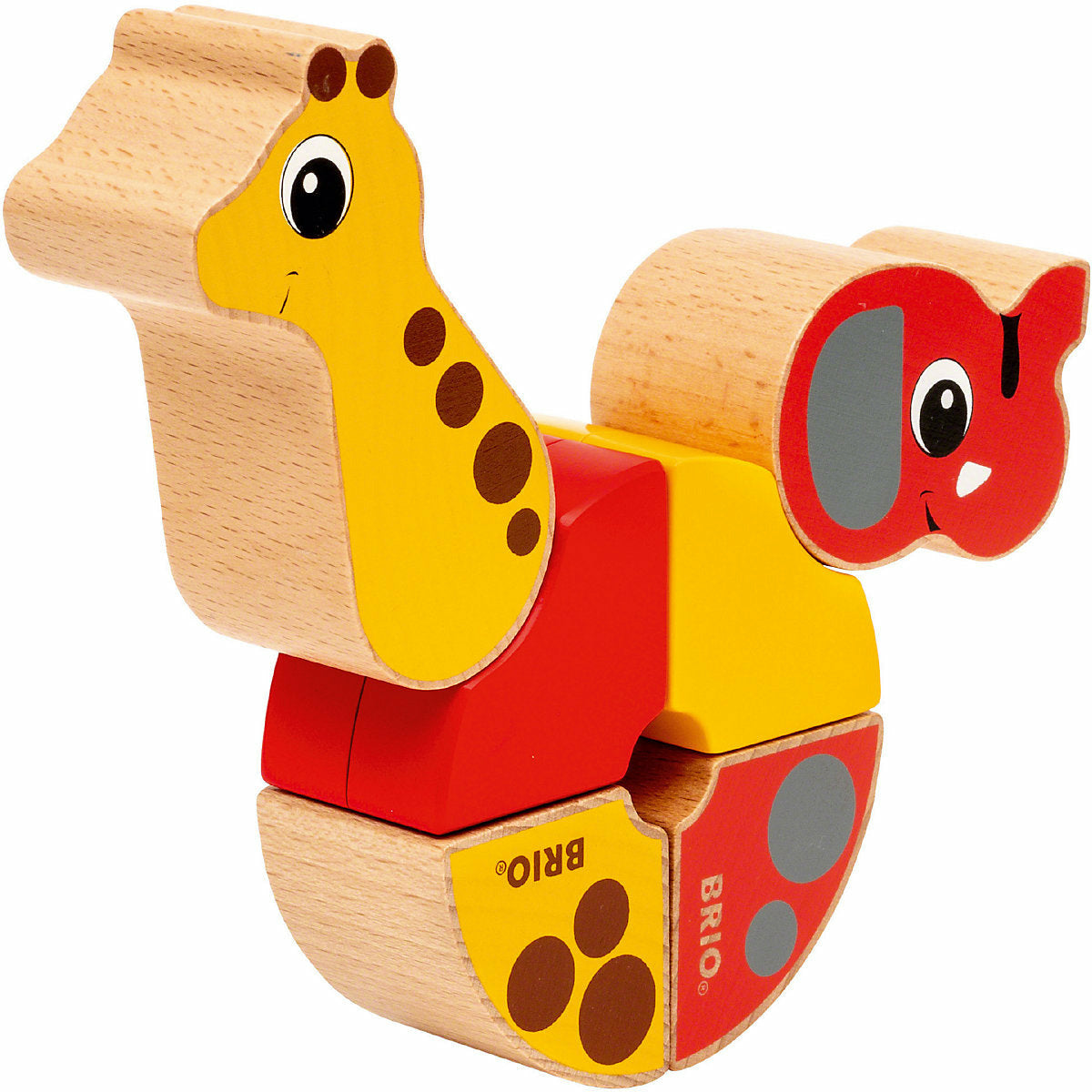 BRIO Magnet-Tiere Elefant und Giraffe