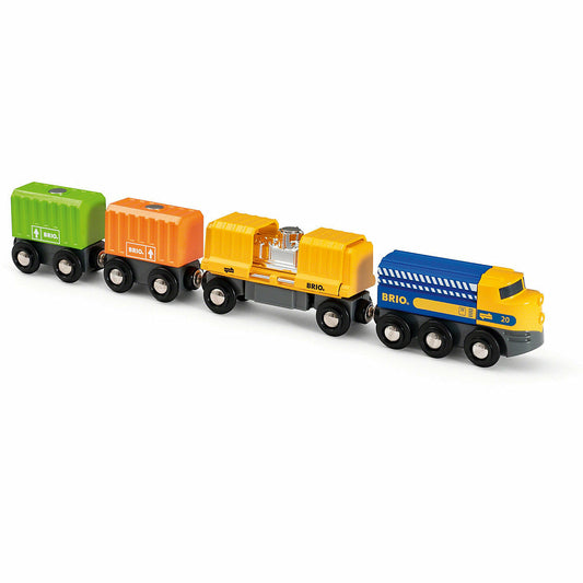 BRIO Güterzug mit drei Waggons