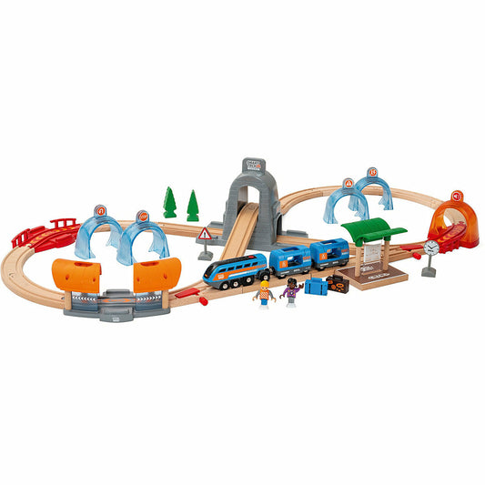 BRIO Smart Tech Sound Action Tunnel Reisezug Set