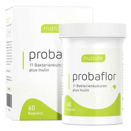 Nupure probaflor Probiotikum magensaftresistent Kapseln 60 St